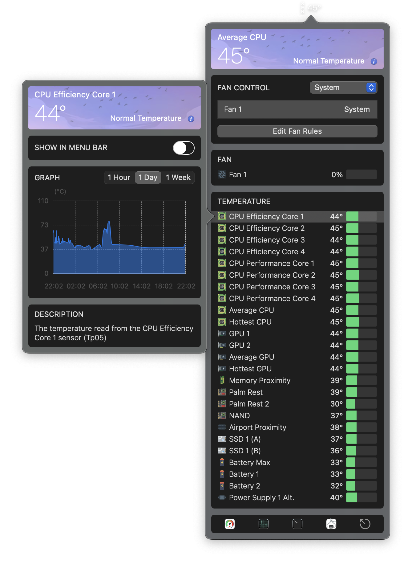 Menu Bar App